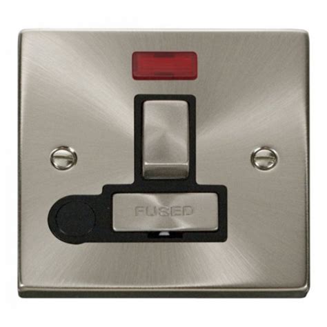 Click Scolmore 13A Ingot Dp Switched Fused Connection Unit With Neon