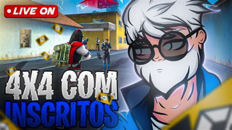 Free Fire Ao Vivo Hg Hg Revela X E X Inscritosx Dos Cria