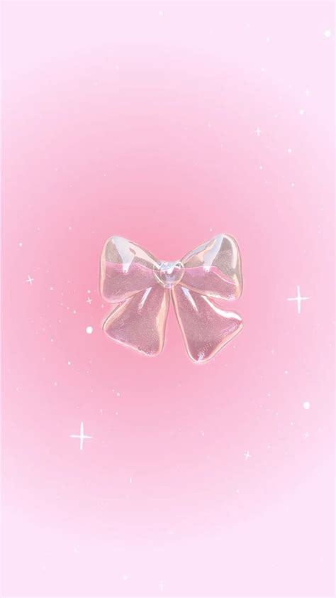 Bow wallpaper in 2024 | Floral wallpaper iphone, Pink hello kitty ...