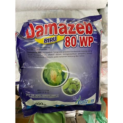 Jual Fungisida Damazeb Biru 80WP 800gram Mankozeb Biru 80wp