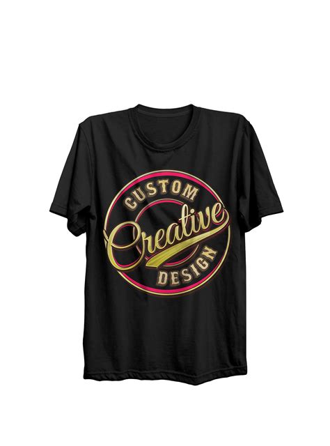 typography, custom t-shirt, logo, merchandise design. on Behance