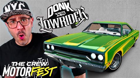 The Crew Motorfest Lowrider Vs Donk Youtube