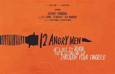 "12 Angry Men" Movie Poster Design | Behance