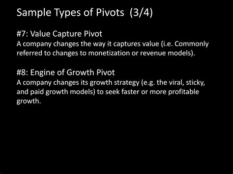 Lean Startup What Is Pivot Ppt Free Download