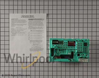 Main Control Board W Whirlpool Replacement Parts