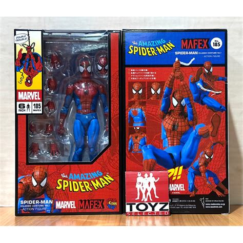 Mafex Spider Man Classic Costume Ver The Amazing Spider Man