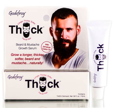 Godefroy Thick Beard & Mustache Growth Serum 0.50 oz - Walmart.com