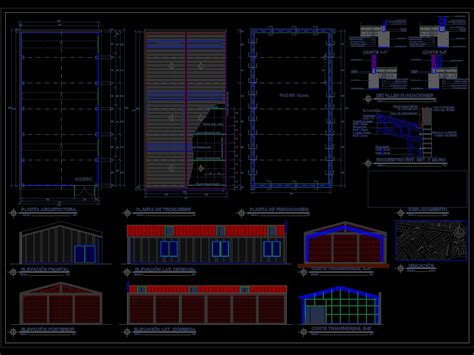 Shed In Autocad Cad Download 7439 Kb Bibliocad