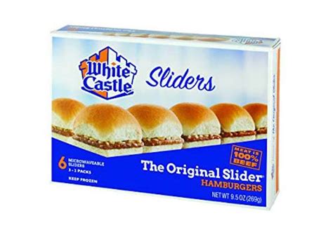 White Castle Burgers 6 Count 9.5 Oz Box - GJ Curbside