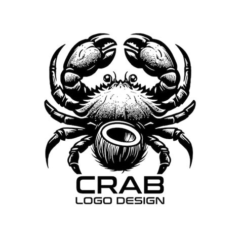 Premium Vector Crab Vector Logo Design