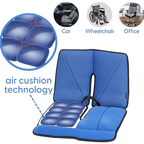 Dr Air Multi Function Air Cushion Lumber Support Plus Air Cushion Pad