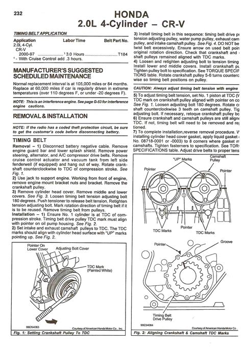 Honda Crv Timing Belt Or Chain