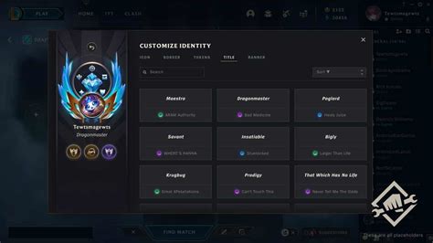 LoL Riot revela novas opções de personalização no cliente Millenium