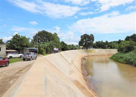 DPWH Completes Flood Control Structures Along Colo River In Dinalupihan