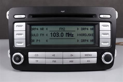 Radio Rcd Mp Vw Jetta Passat Golf Touran Caddy Kod