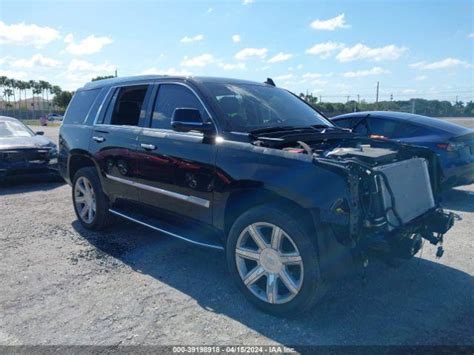 Salvage Cadillac Escalades For Sale In Florida