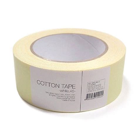 Basic Cotton Adhesive Fabric Tape White 1.8in | Etsy