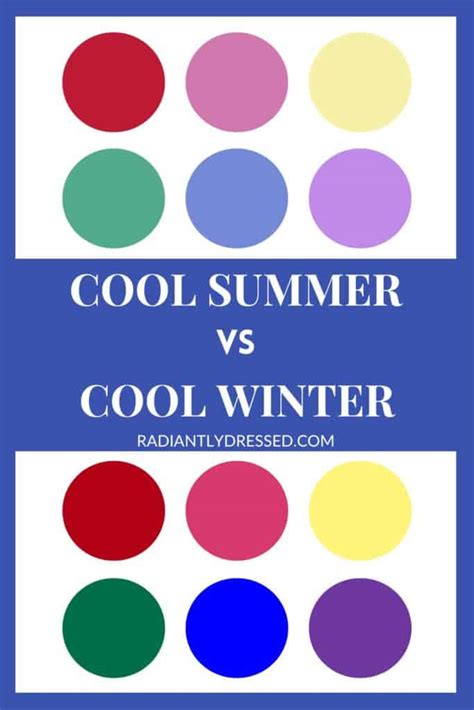 Cool Summer vs Cool Winter: Discover the Difference between the Cool ...