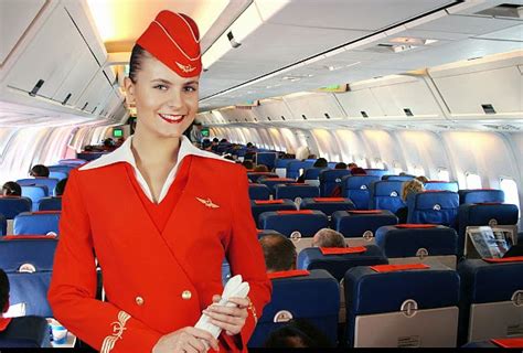 Aeroflot Stewardess