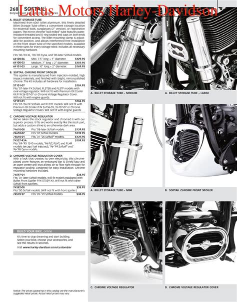 Harley Davidson Softail® Parts And Accessories Catalog By Harley