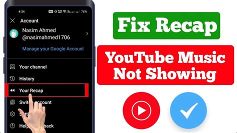 Fix Recap 2022 YouTube Music Not Showing YouTube Recap 2022 YouTube