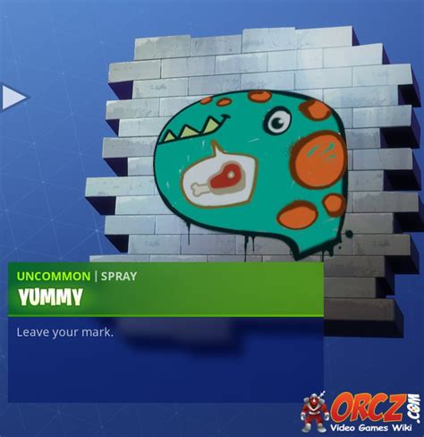 Fortnite Battle Royale Spray Yummy The Video Games Wiki