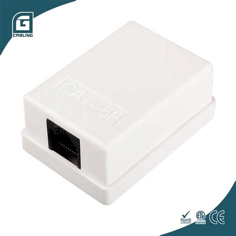 Gcabling Rj Cat E Cat Utp Surface Mount Box Rj Keystone Box Cat E