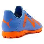 Puma Future Play Tt Supercharge Bl Hvit Oransje Barn