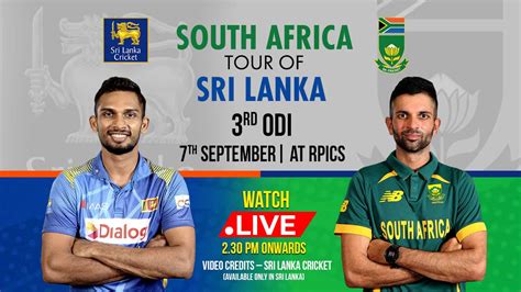 Match Replay Sri Lanka Vs South Africa 3rd Odi