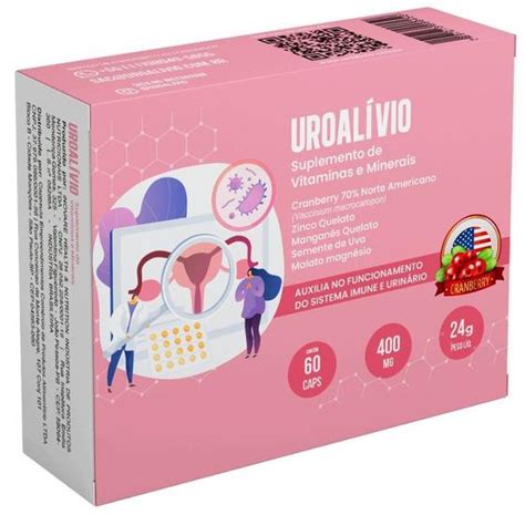 Uroal Vio Para Infec O Urin Ria Capsulas Longy Health Livros De