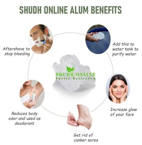 Shudh Online Alum Powder (500 g), Fitkari Stone, Fitkiri, Fitakri ...