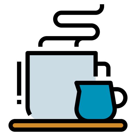 Hot Coffee Nhor Phai Lineal Color Icon