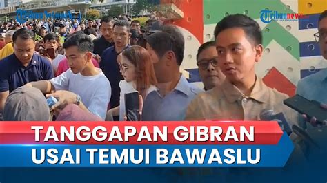 REAKSI Gibran Usai Penuhi Panggilan Bawaslu Dan Diperiksa 1 Jam Tak