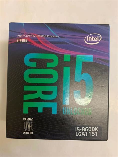 Intel Core I K Desktop Processor Cores Ghz Lga Computer