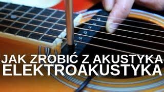 Jak Obni Y Struny Na Mostku W Gitarze Akustycznej I Off