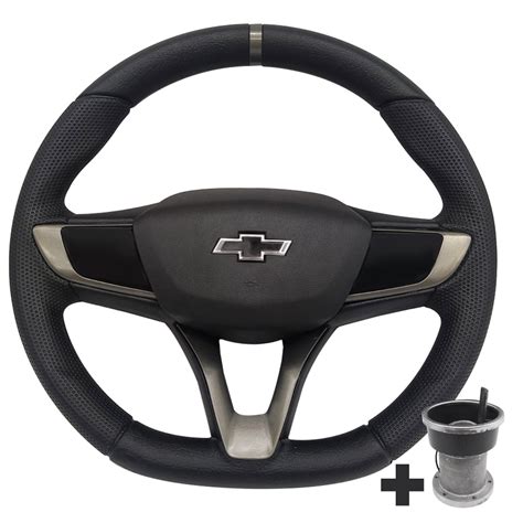 Volante Esportivo Modelo Tracker Cubo Pr Prio Para Autos Linha Gm