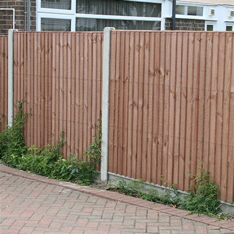 Slotted Fence Posts And Gravel Boards Allen Concrete