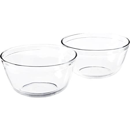 Pyrex Prepware Taz N De Vidrio Con Borde De Cuartos De Gal N