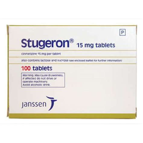 Stugeron 15mg 100 Tablets ExpressChemist Co Uk Buy Online