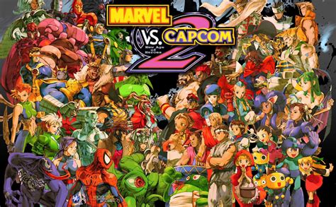 MVC2 the awesome 2D fighting gaming Marvel Superhéroes marvel