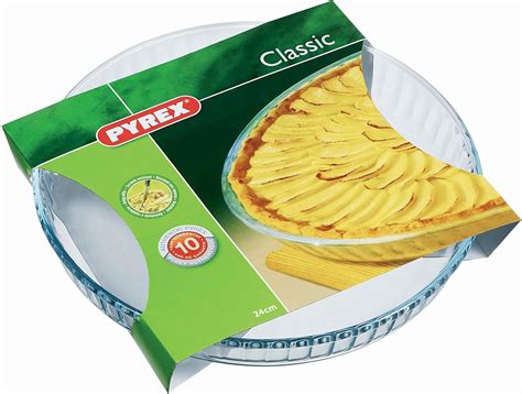 Amazon PYREX Quiche Flan Dish 24cm Baking Dishes Home Kitchen