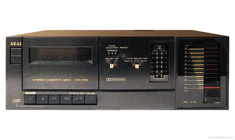 Akai Hx M Stereo Cassette Deck Manual Hifi Engine