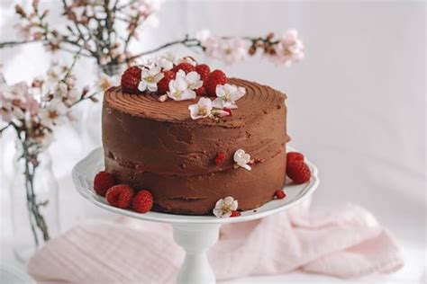 Raspberries Cake Love Eat Cook