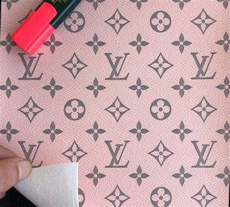 Louis Vuitton Leather Fabric Material Pink Fast Shipping