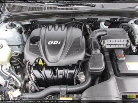 2 4 Liter GDI DOHC 16 Valve CVVT 4 Cylinder Engine For The 2011 Hyundai