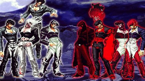 Mugen Kof Blood Flame Iori Yagami Team Vs White Flame Iori Yagami