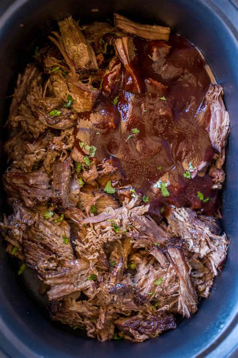 Slow Cooker Bbq Beef Sandwiches Recipe Dinner Then Dessert