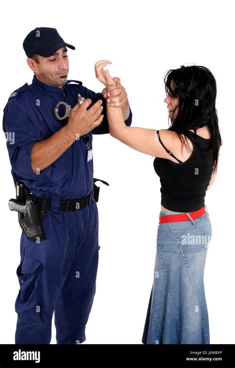 Police Officer Handcuffed Criminal Cut Out Stock Images And Pictures Alamy