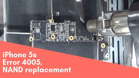 Iphone S Error Nand Replacement Iphone S Error Replacement