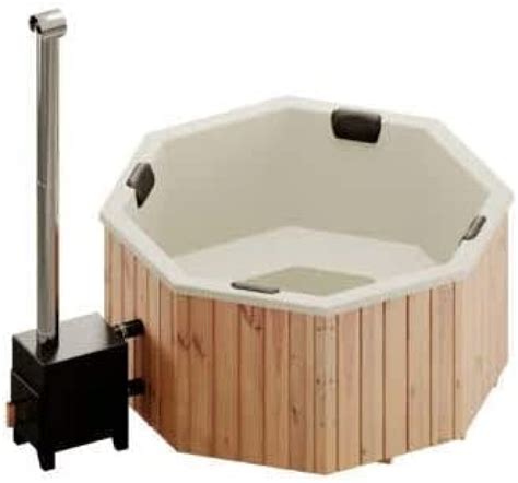 Finntherm Badefass Kopenhagen Aus Thermoholz Hot Tub X Cm